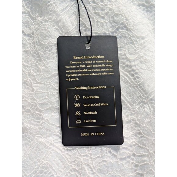 Dressystar White Lace Plus Size 3XL Dress NWT - Picture 4 of 12